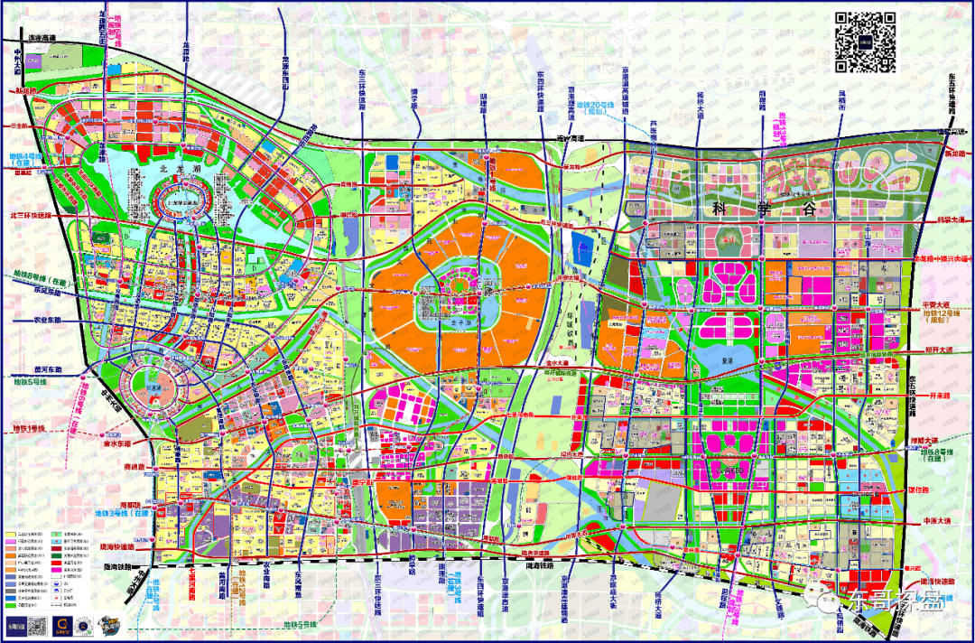 这个范围,就是  完整版郑东新区的范围.