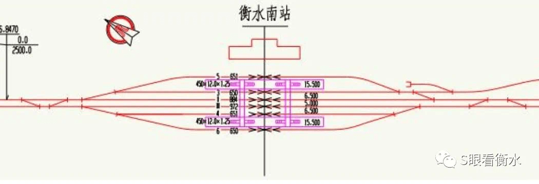 衡水南站设联络线北站存车场进京始发