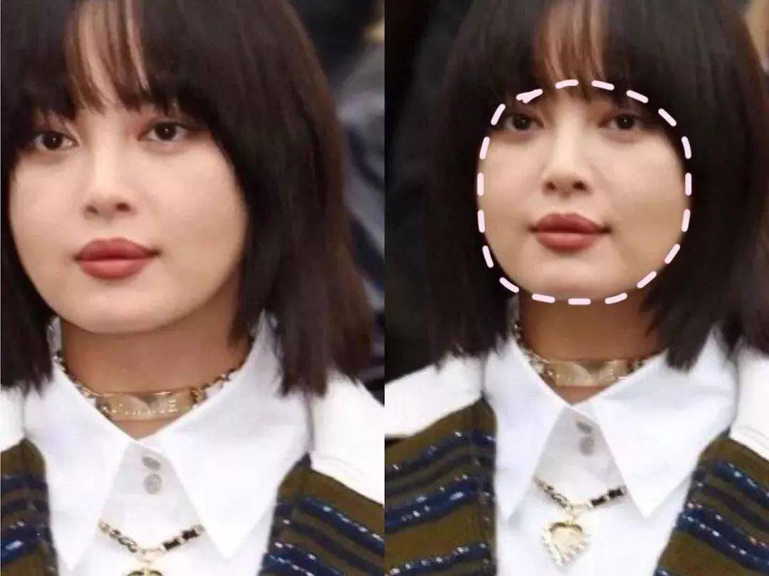 鹅蛋脸|肉脸还是大脸?选对发型你就是鹅蛋脸!