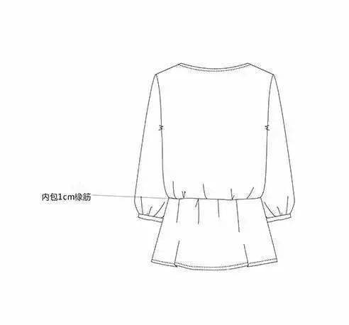 风衣服装画_服装款式图风衣(2)