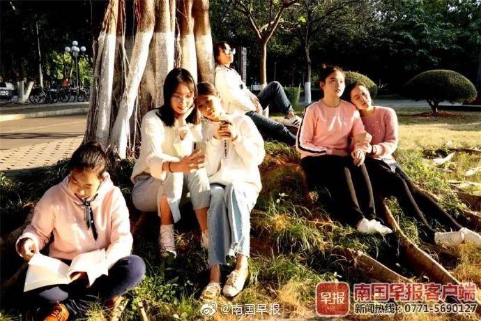 女生宿舍|广西大学一女生宿舍全员保研 还是高颜值