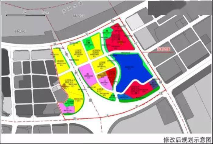 6969本次控规调整范围主要涉及bb0201,bb0202规划管理单元,用地