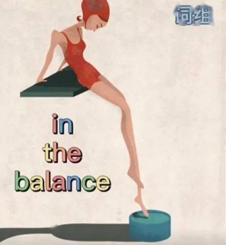 in the balance造句
