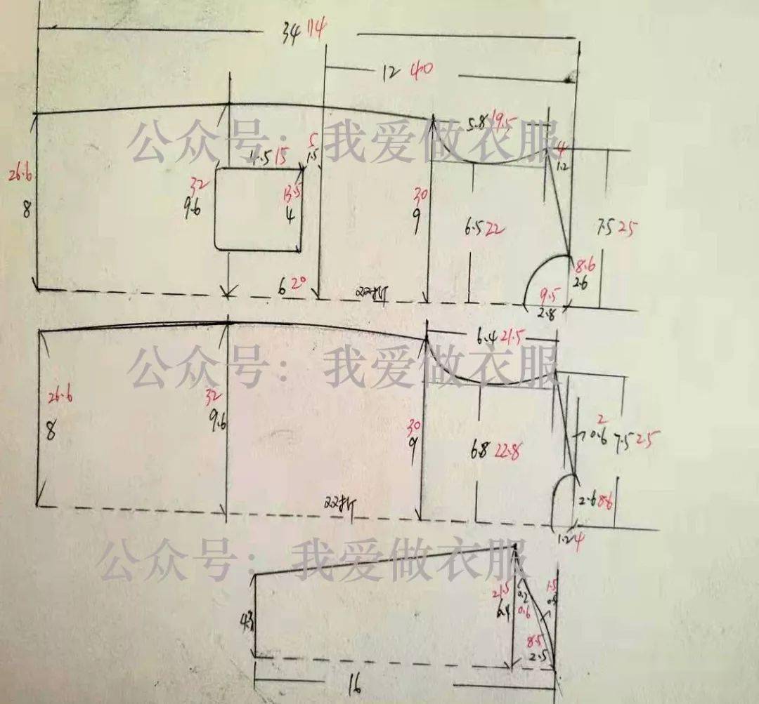 冬季文艺宽松长袍裁剪图,易懂易做,零基础的首选款