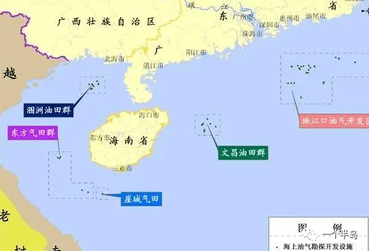 据小编检索新闻发现,涠洲油田群位于中国南海北部湾海域,距离广西北海