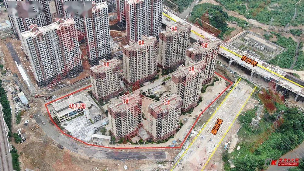 临近东山湿地公园,与龙地·锦园毗邻而居,项目总建筑面积约81990㎡