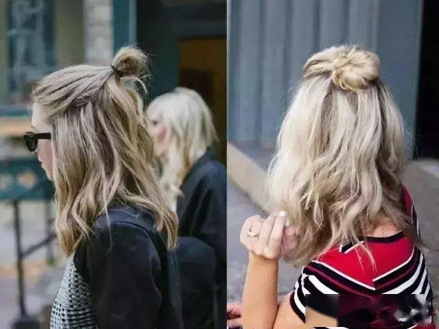 头发|从短发到长发的过渡期,这些发型让你美美度过~