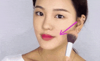 面部|美妆丨秒变巴掌大小的脸&粉嫩婴儿肌！只须一个腮红来搞定！