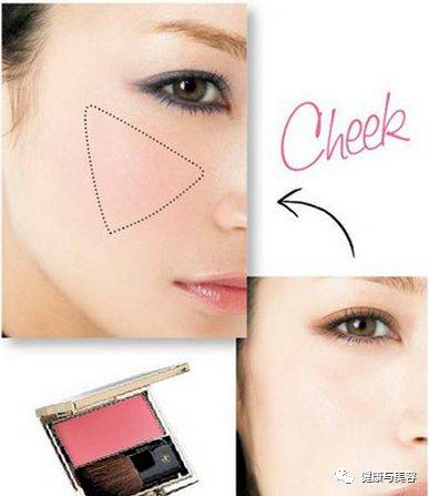面部|美妆丨秒变巴掌大小的脸&粉嫩婴儿肌！只须一个腮红来搞定！