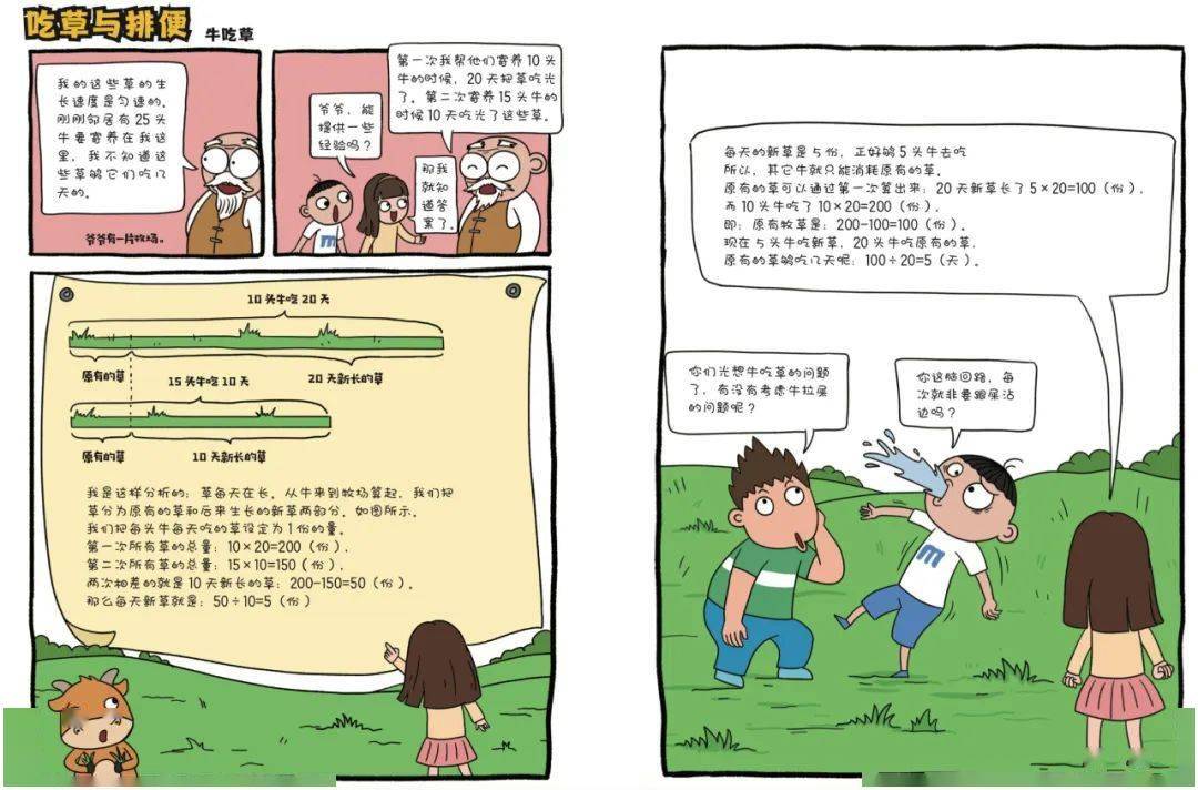 开团|生动有趣的《你好,小学数学》故事漫画,涵盖小学