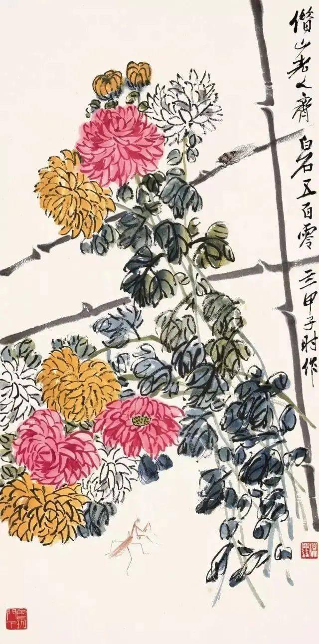 九九重阳节快到了,这十幅菊画,十首菊诗,与您共赏