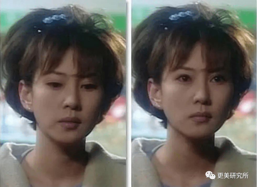 卡卡|横跨三代、100个女星同时削掉半张脸,没想到垫底的却是她...