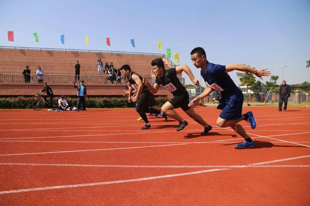 岱山县第九届运动会成年部的重头戏田径比赛在县职业技术学校田径场