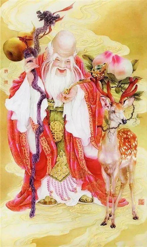 重阳,极品贺寿图,送给老年朋友!_寿星