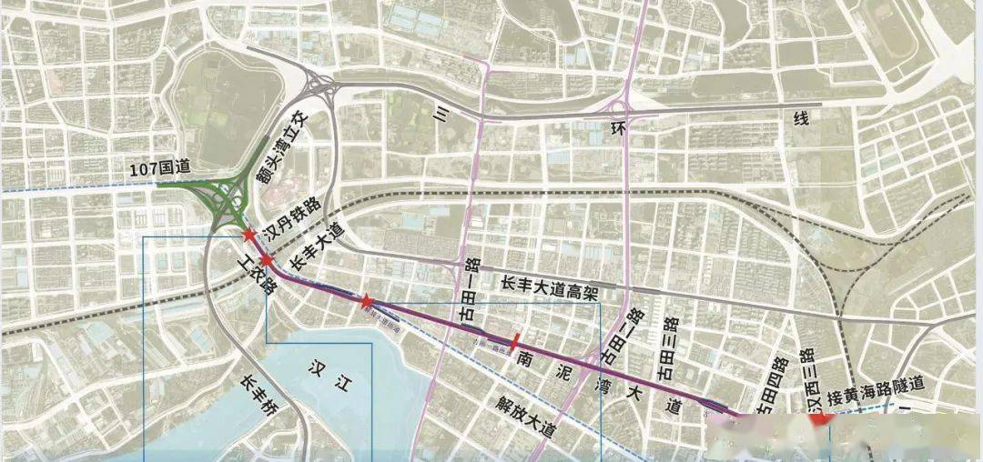 完成了古田一路至丰硕路,丰盛路至古田二路,古萧路至古田四路南侧绿化