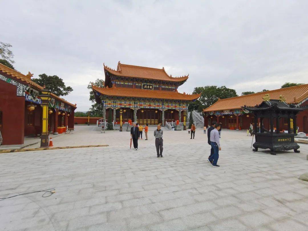 揭西五云观音庙景区建成,吸引众多游客前往