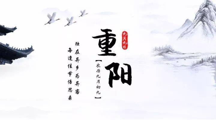 重阳登高望远插茱萸