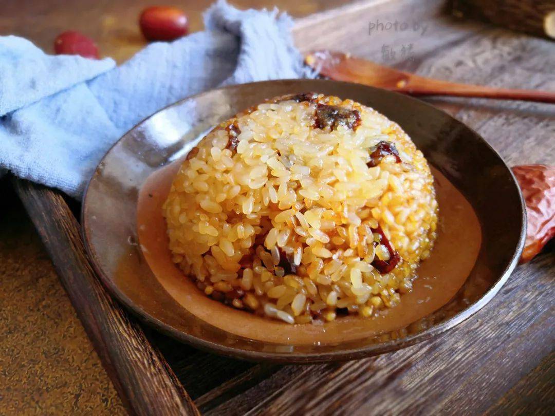 食用|粘糯好吃!红糖糯米饭:甜甜蜜蜜