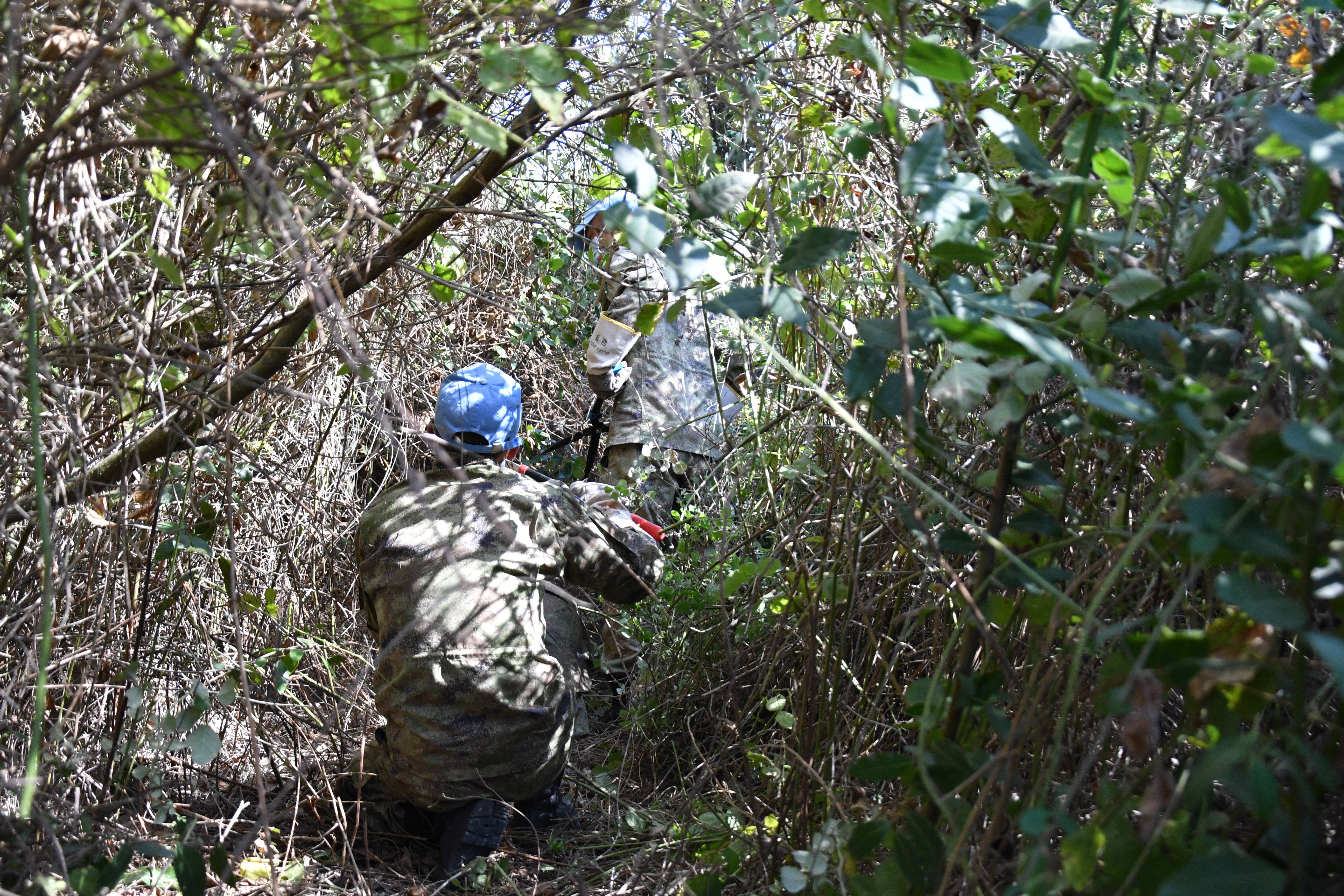 披荆斩棘穿越"死亡地带—记中国新一批赴黎维和官兵首次"蓝线"勘察