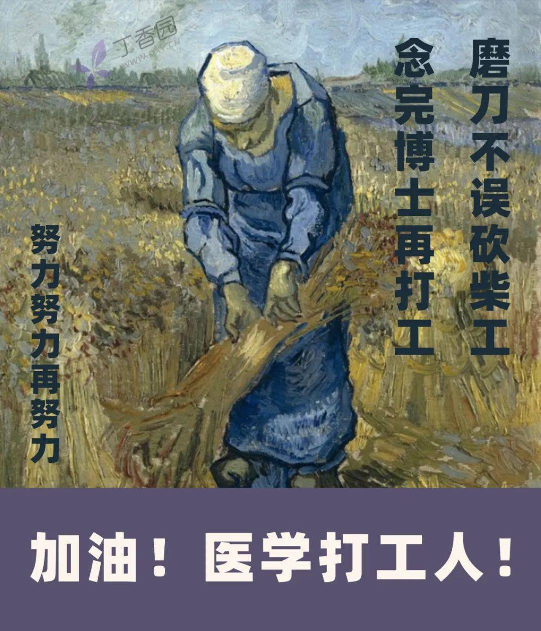 丁香园|午安！医学打工人！磨刀不误砍柴工，念完博士再打工