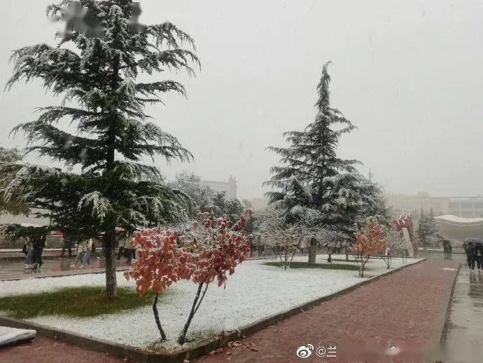 兰州下雪了还上了热搜