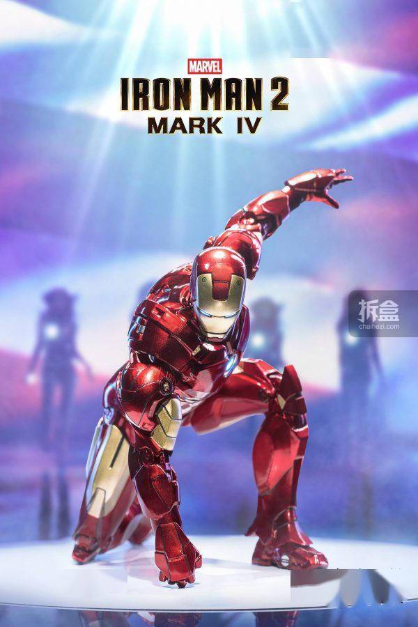 中动玩具 iron man 钢铁侠 mk4 7寸可动人偶