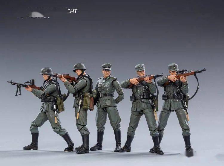 【资讯】暗源新品 1/18 二战系列 德国-国防军 五人组