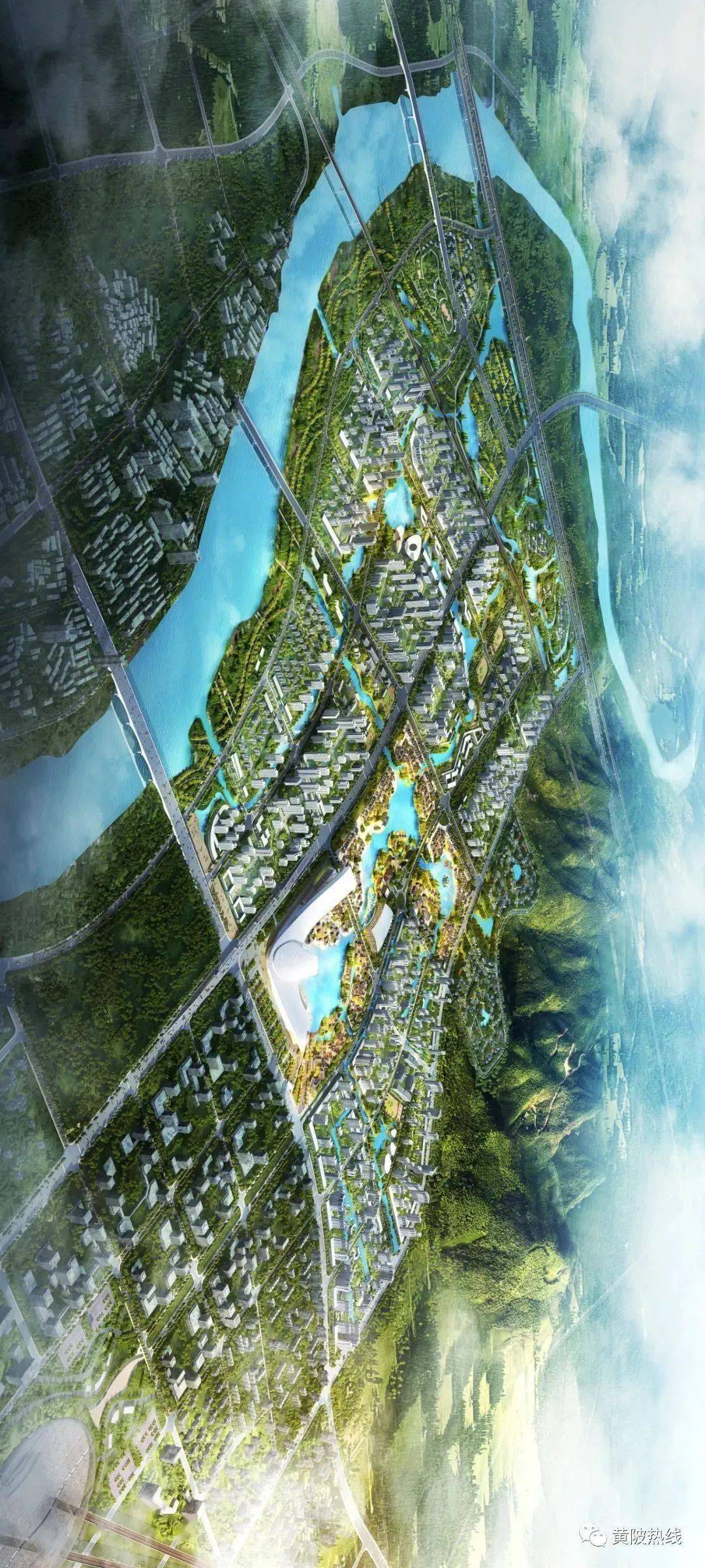 700亿的武汉黄陂甘露山文旅城未来是这个模样