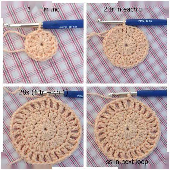 毛线|用剩余的毛线钩了几个购物网袋，出门真是好用极了！