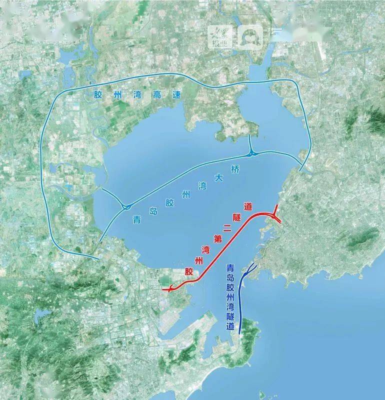 世界规模最大,长度最长海底隧道工程"青岛胶州湾第二隧道"开工