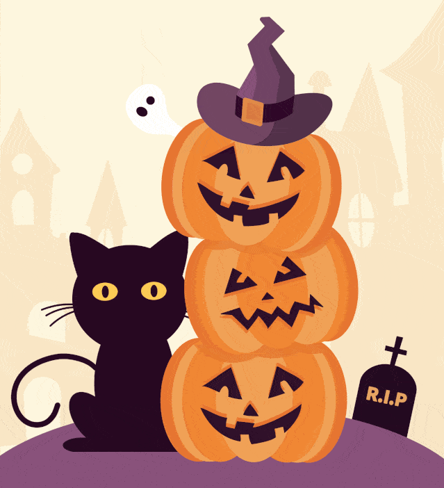 treat or trick · 2020haloweenenjoy itparty time圣万欢