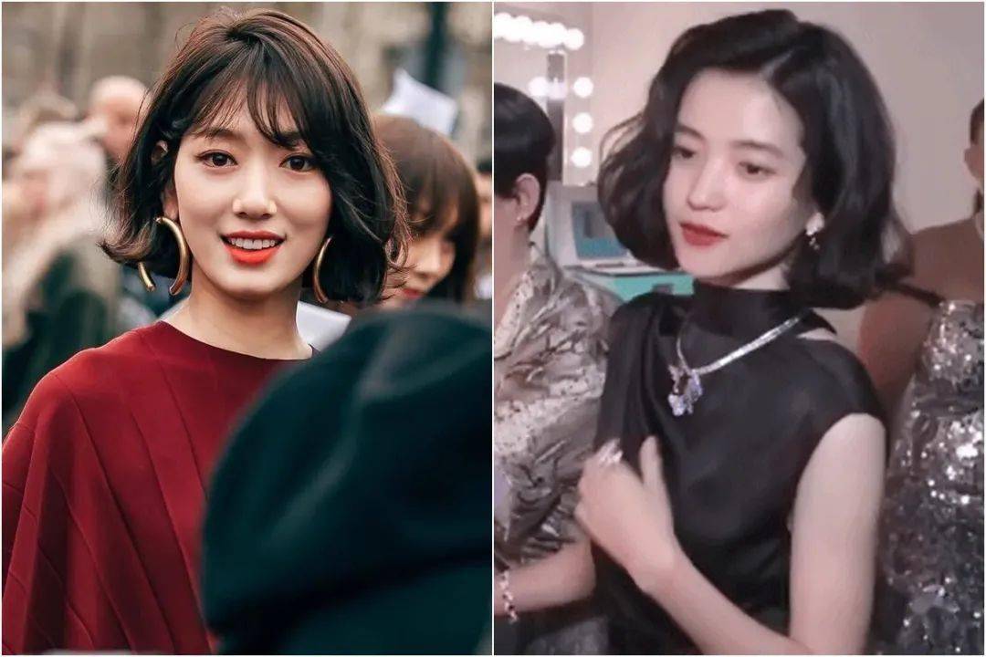 短发|倪妮的新发型太美了！技术分析：什么样的人适合港风短发？