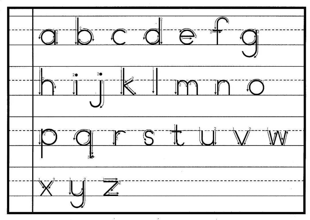 Letter I Tracing Worksheets With Arrows