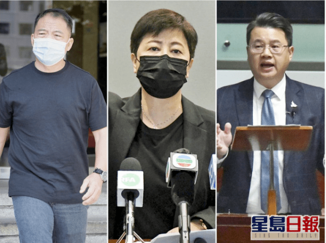 今晨多名香港立法会反对派议员被捕