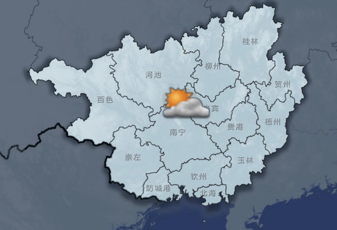 崇左市未来一周天气情况如下