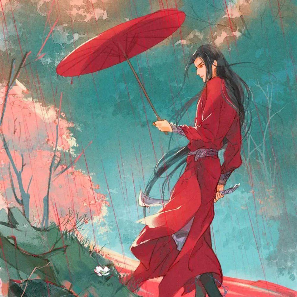 那些看了就会喜欢上的文艺情话古风歌丨撑伞接落花 看那西风骑瘦马