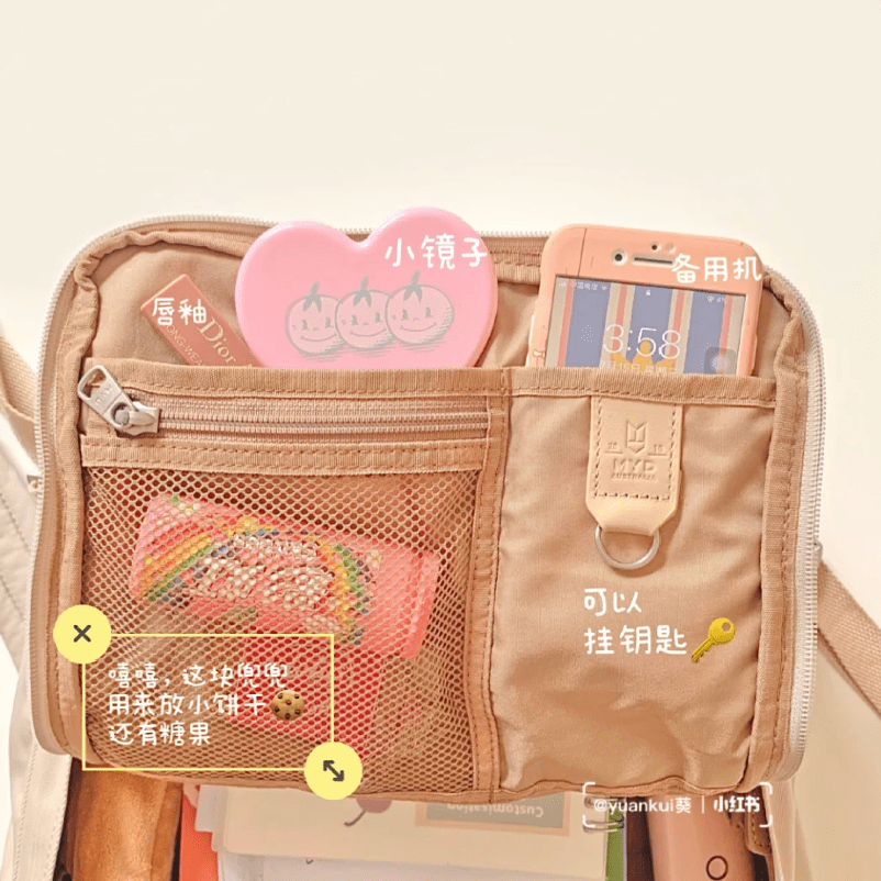 cr|40款高颜值の减龄双肩包，上学通勤就背它！