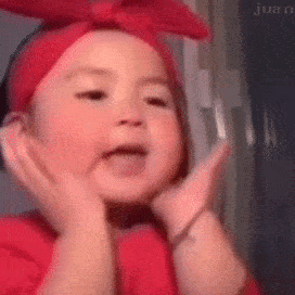 萌娃表情包_黄夏温