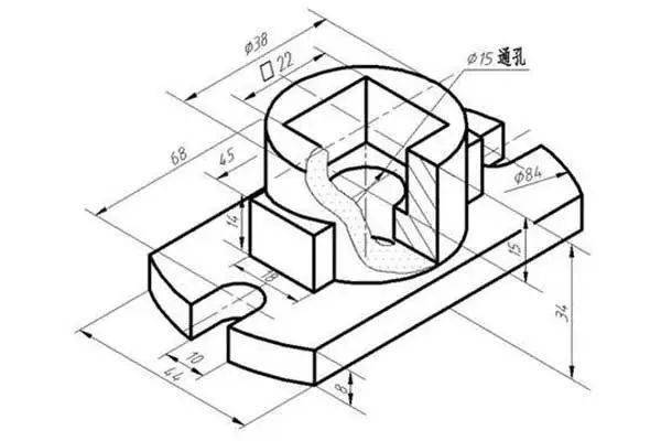 滚轮:放大和缩小 双击滚轮:显示当前所有的图形,按住滚轮鼠标变成"小