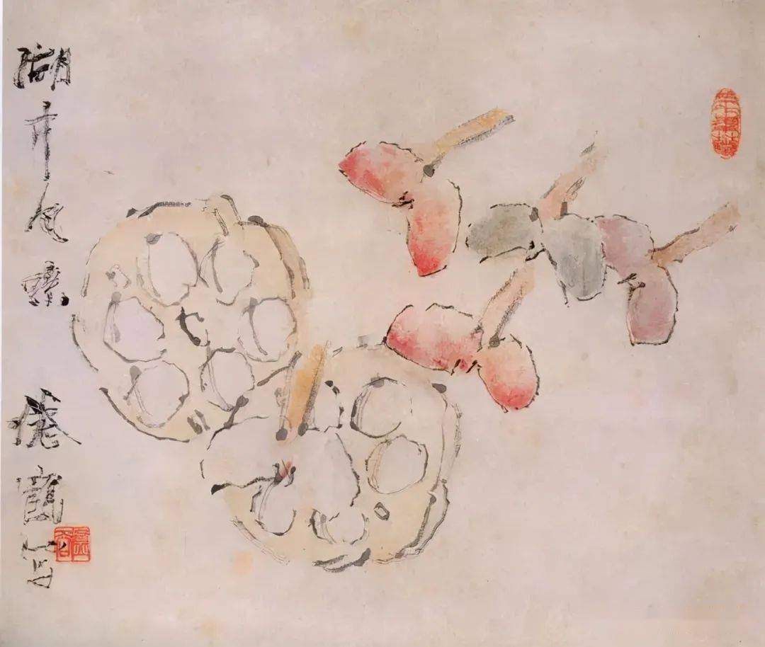 虚谷(1823～1896,晚清民国时期著名花鸟画家,与任伯年,蒲华,吴昌硕