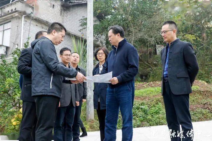 江夏黄祖英到忠州街道新生街道调研