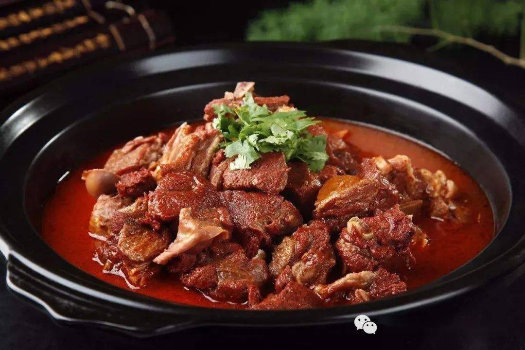 红焖羊肉饭