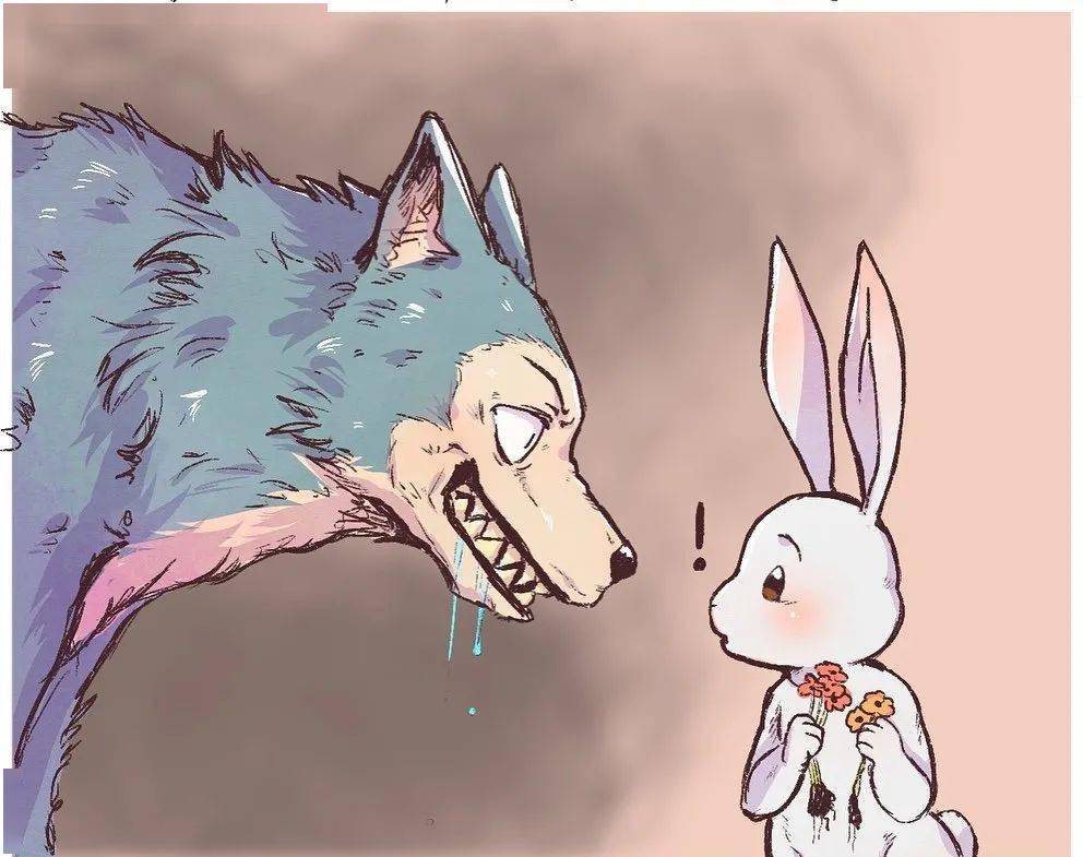 【弯道超车】一只想吃兔子的大灰狼