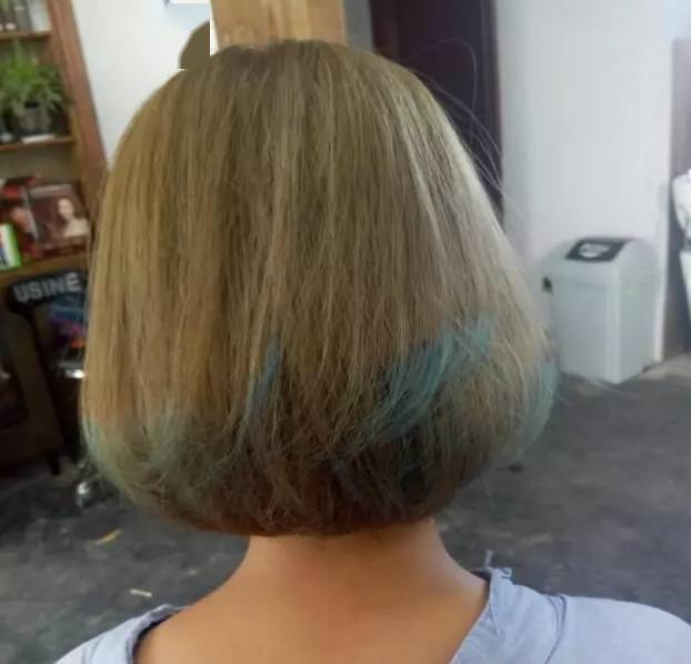 发型|最流行的“裙摆染”发型，美到你了吗？