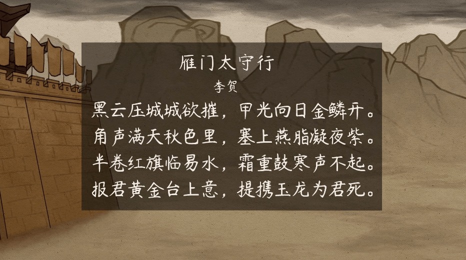 01诗词背景李贺,字长吉,福昌(今河南宜阳)人,唐代诗人.