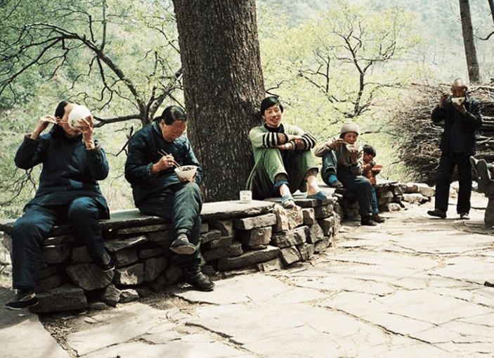 80年代的农村生活场景