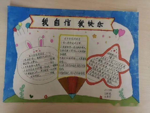 合肥市关井小学:"我自信 我快乐"手抄报比赛快乐落幕