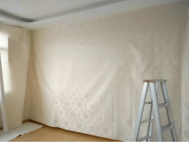 乳胶漆墙面可以贴墙布吗?_施工