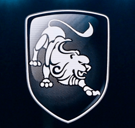 以全新的狮标出现 再来看看发布会上 对新车标的释义 盾牌的造型传达