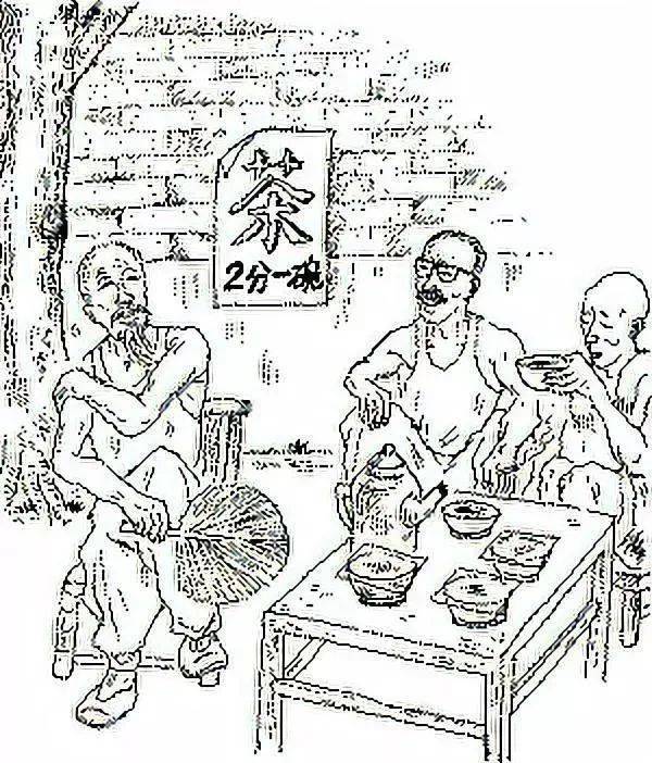 历史故事街头巷尾的大碗茶藏着北京城的文化韵味